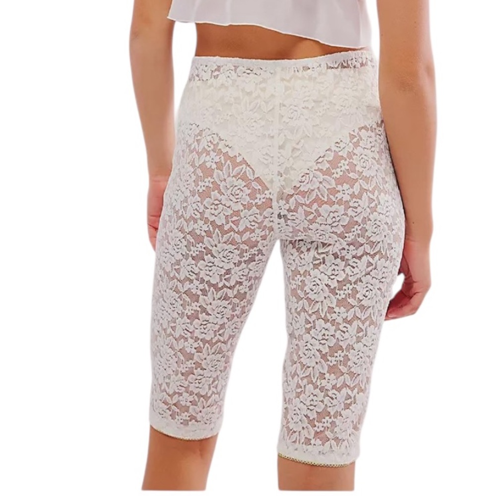 Free People All Day Women's Wear Lace Caprice in White,Large - Picture 6 of 9